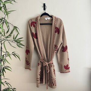 Kay Unger Wool Fall Cardigan